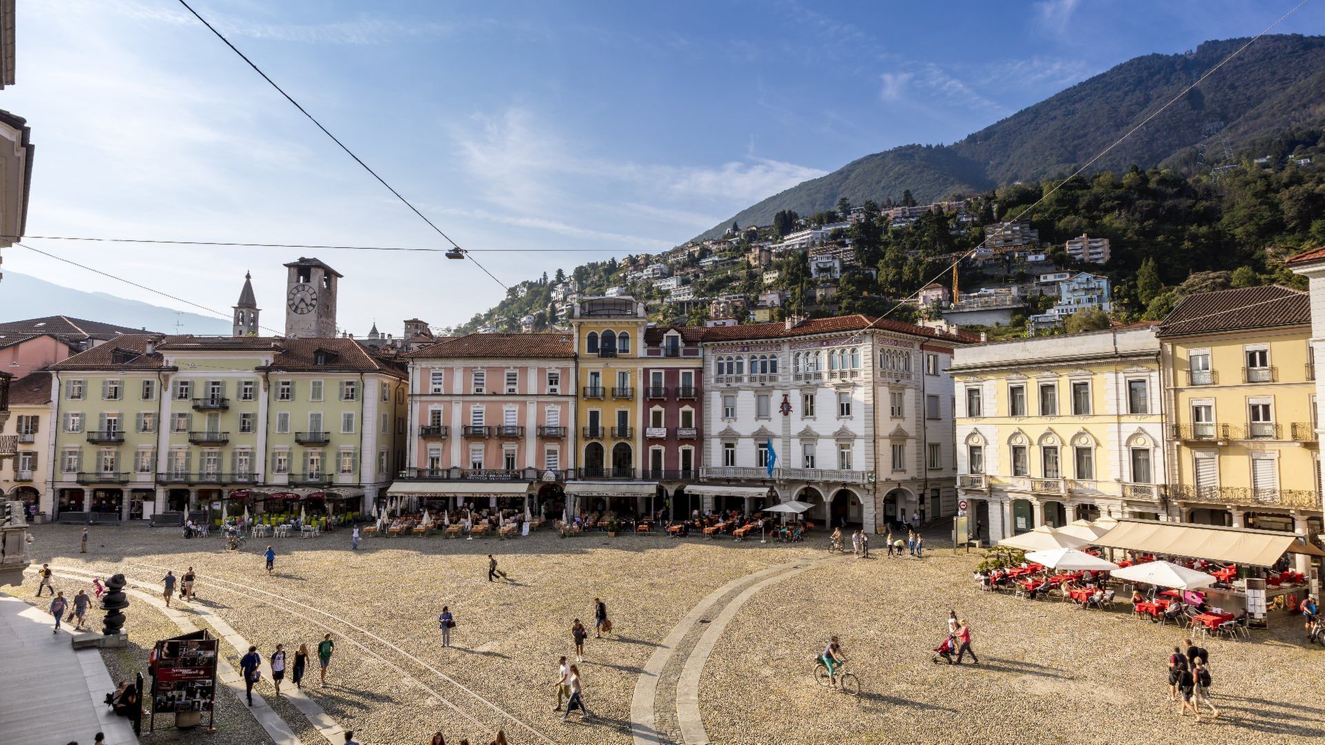 Locarno — Lake Maggiore and Piazza Grande